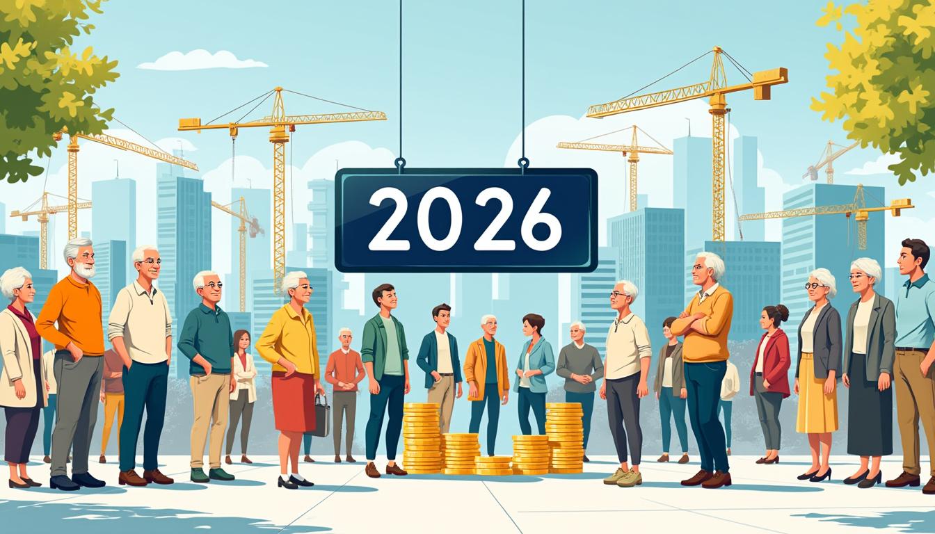 découvrez les enjeux de l'augmentation de la retraite en 2026, les taux appliqués et son impact sur les retraités et l'économie.